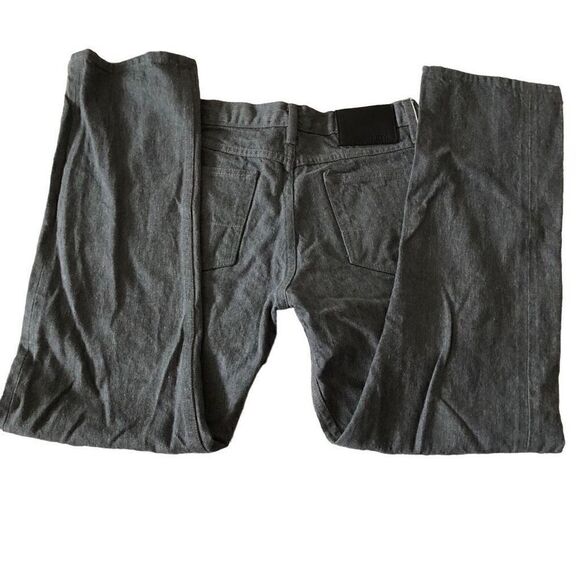 Gustin Jeans Mens 31 Style #131 Japanese Grey Straight Fit Selvedge Denim HEMMED - Picture 5 of 10